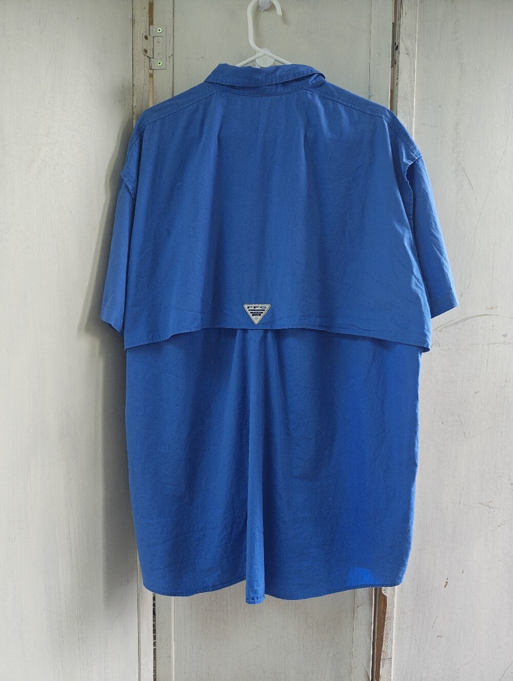 Columbia PFG Men’s Blue Short Sleeve Fishing Shirt XXL - Picture 2 of 10